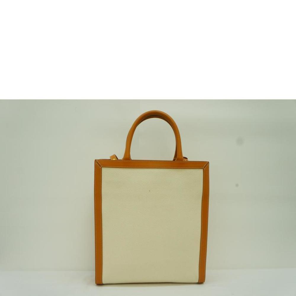 Celine Canvas Logo Print Vertical 2 Way Hand Bag - image 2